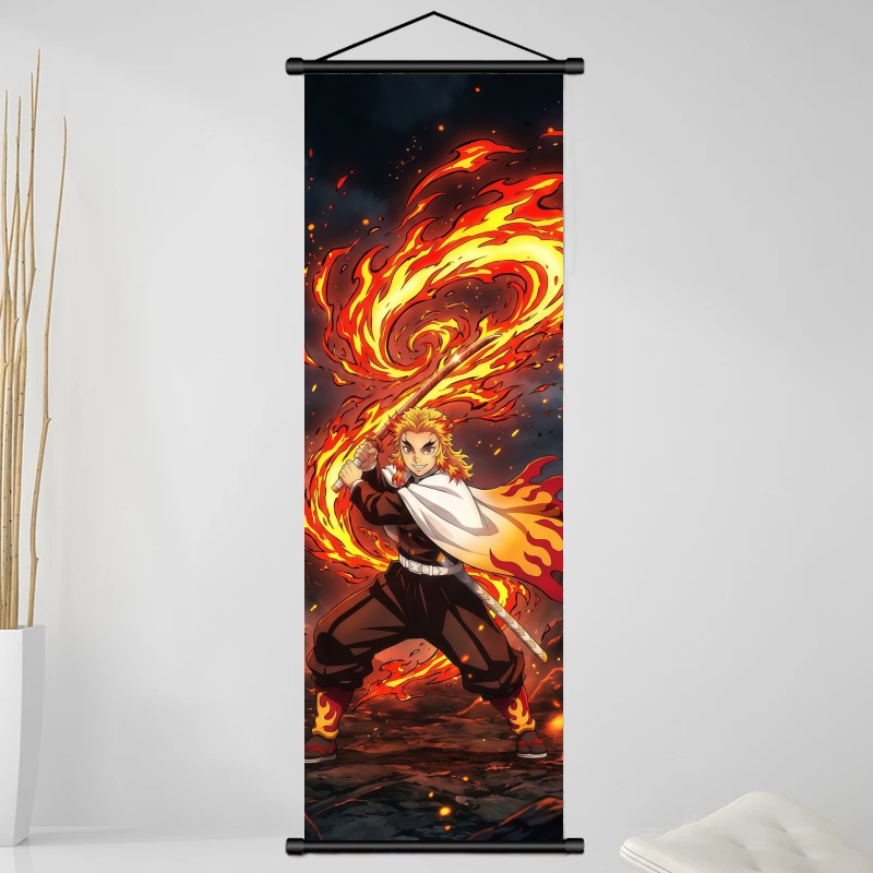 Demon Slayer Kyojuro Rengoku H - Textiles For Home avaliação e preço