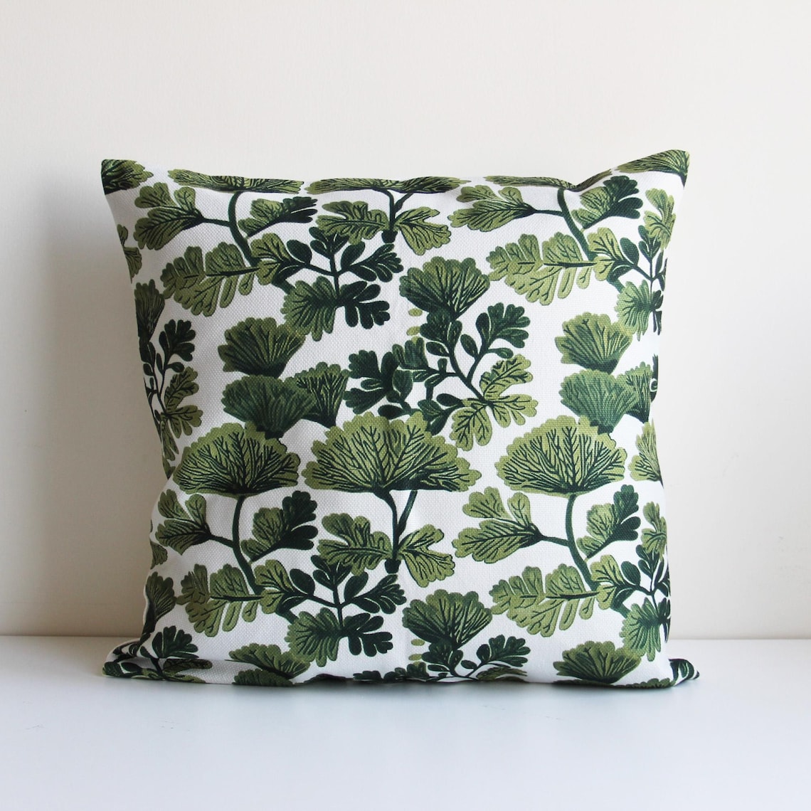 Throw Pillow Cover Green Leave - Pillow Cover 20X20 avaliação e preço
