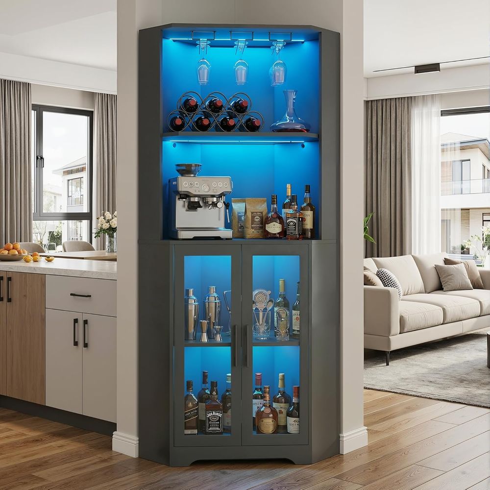 65 Tall LED-Illuminated Bar Ca - Home & Hotel Textiles Private Limited avaliação e preço