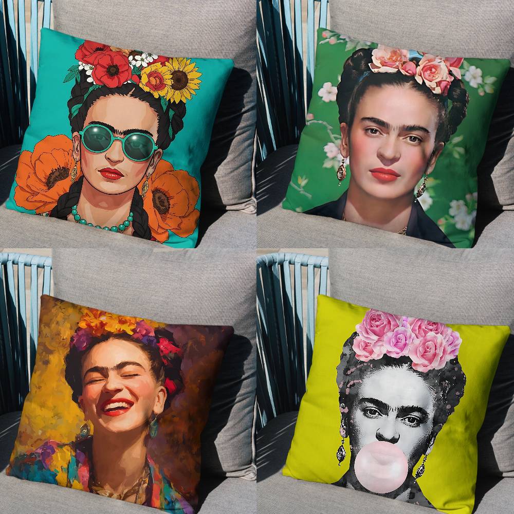 Printed Art Frida Kahlo pillow - Home Art Textiles avaliação e preço