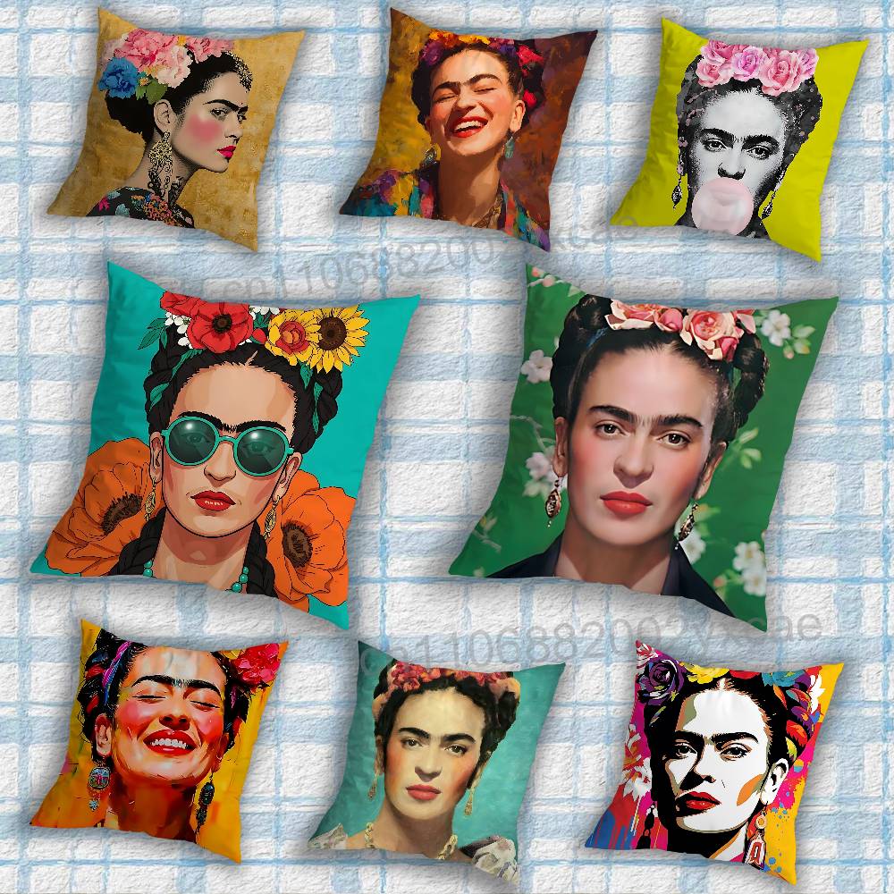 Printed Art Frida Kahlo pillow - Home Art Textiles avaliação e preço
