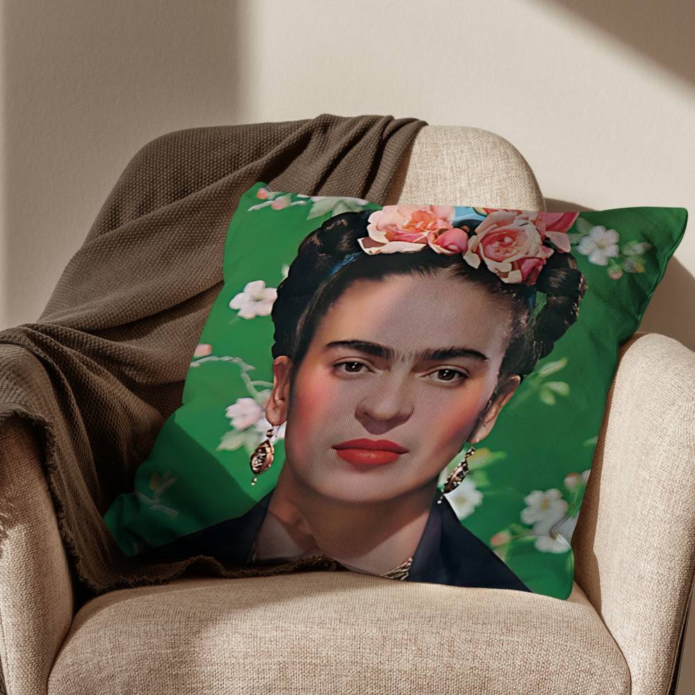 Printed Art Frida Kahlo pillow - Home Art Textiles avaliação e preço
