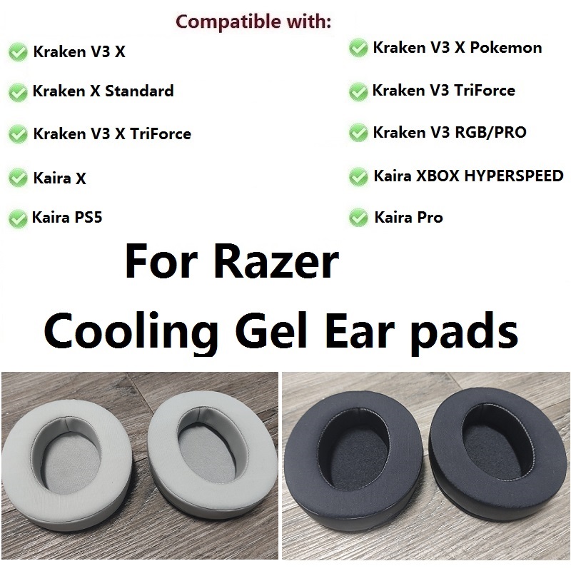 Cooling Gel ear pads For Razer - Cooling Pillow Gel avaliação e preço