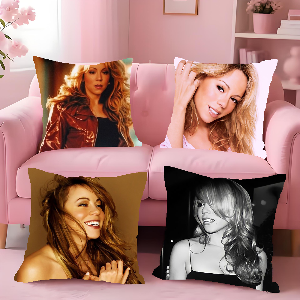 Singer Mariah Carey Pillow Cas - Pillow Cover 20X20 avaliação e preço