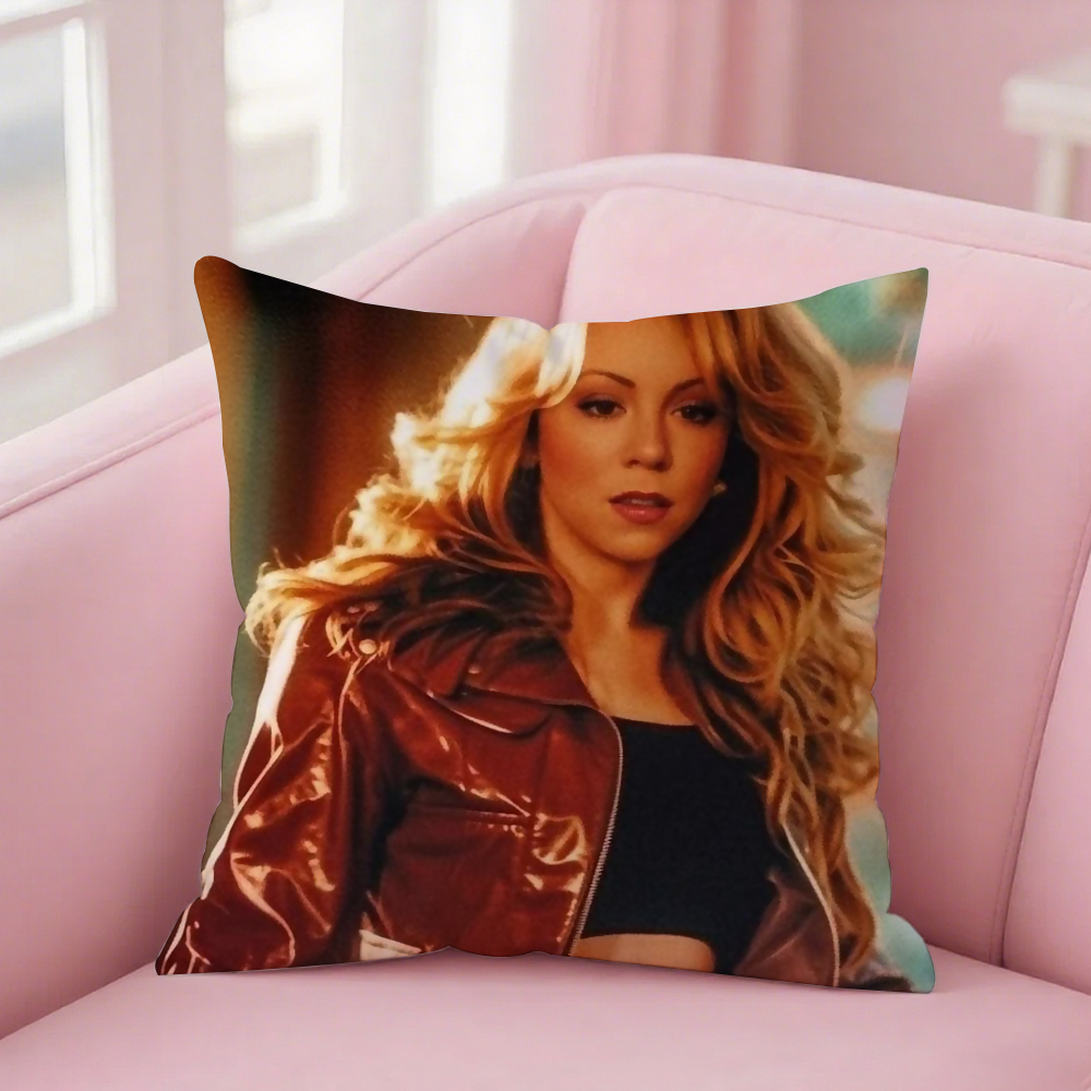 Singer Mariah Carey Pillow Cas - Pillow Cover 20X20 avaliação e preço