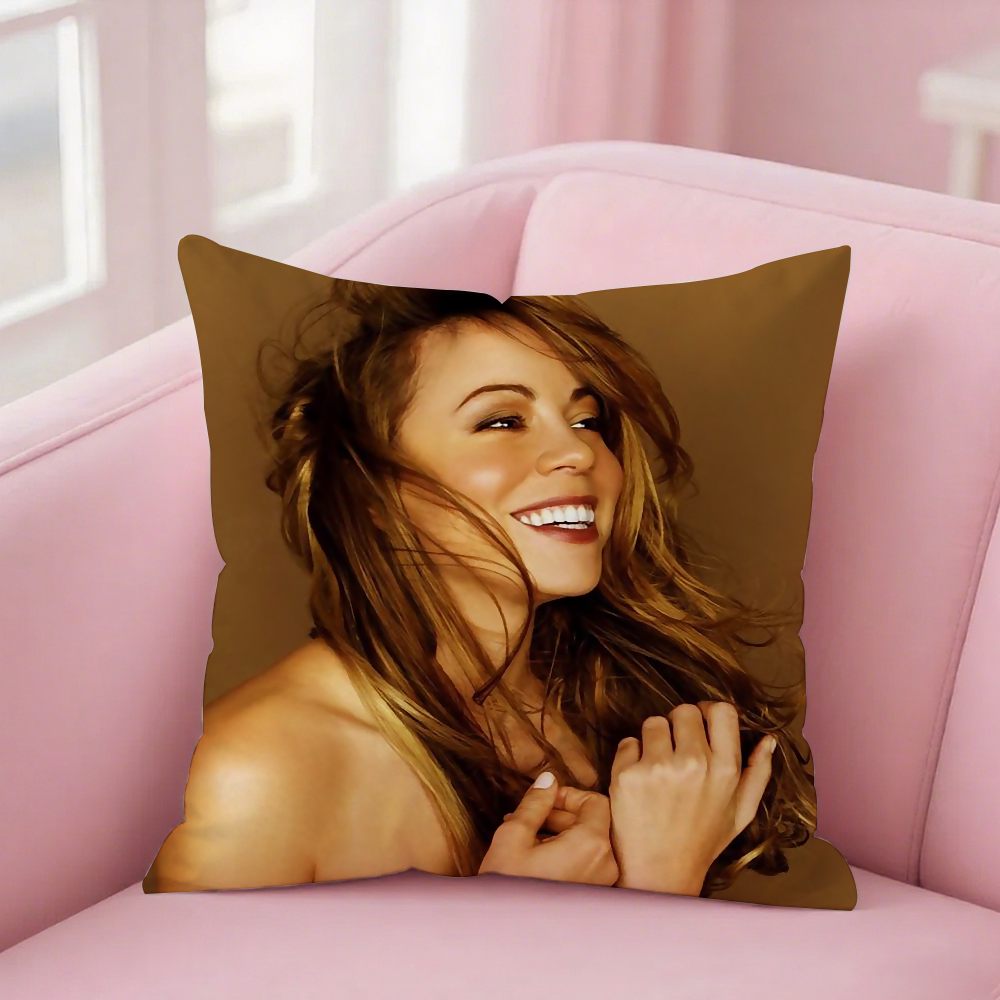 Singer Mariah Carey Pillow Cas - Pillow Cover 20X20 avaliação e preço