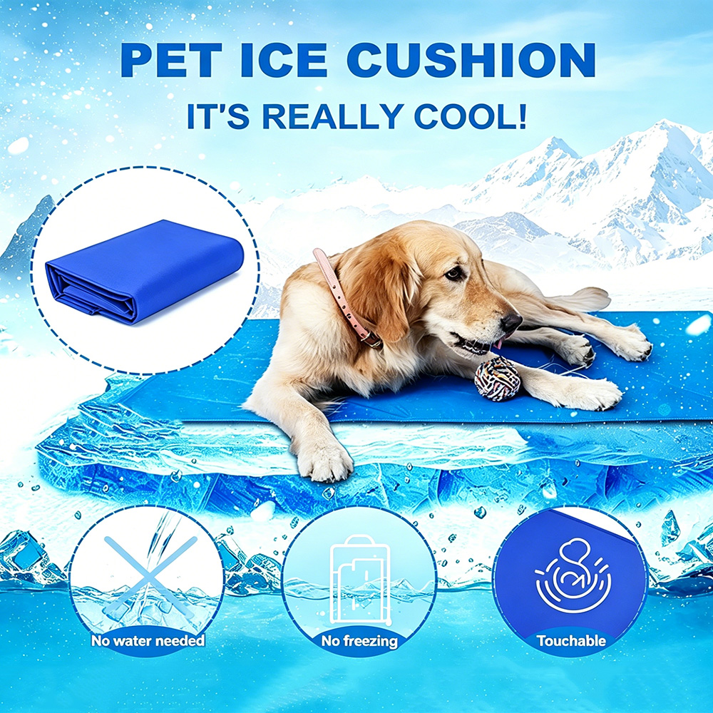 Summer Gel Pet Cooling Bed Mat - Cooling Pillow Gel avaliação e preço