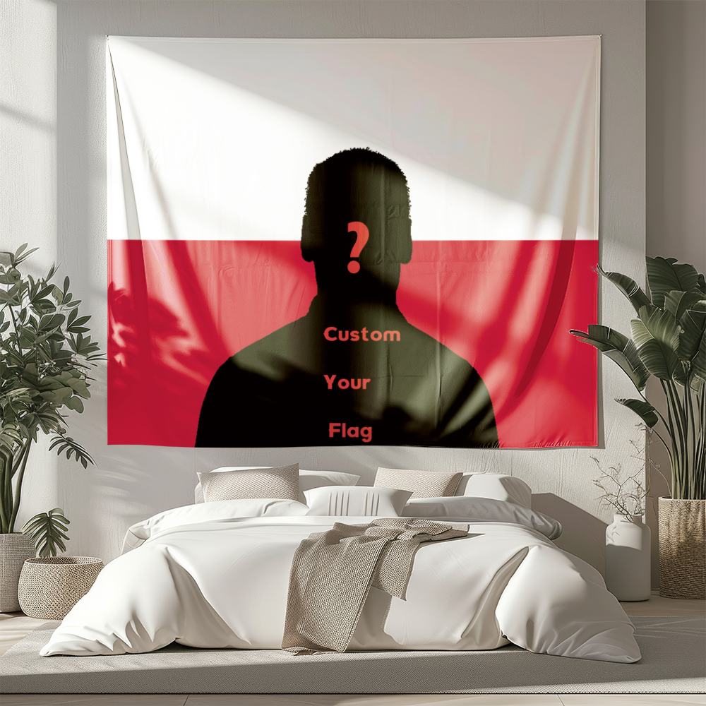 1Pc Custom Photo Polyster Flag - Textiles For Home avaliação e preço