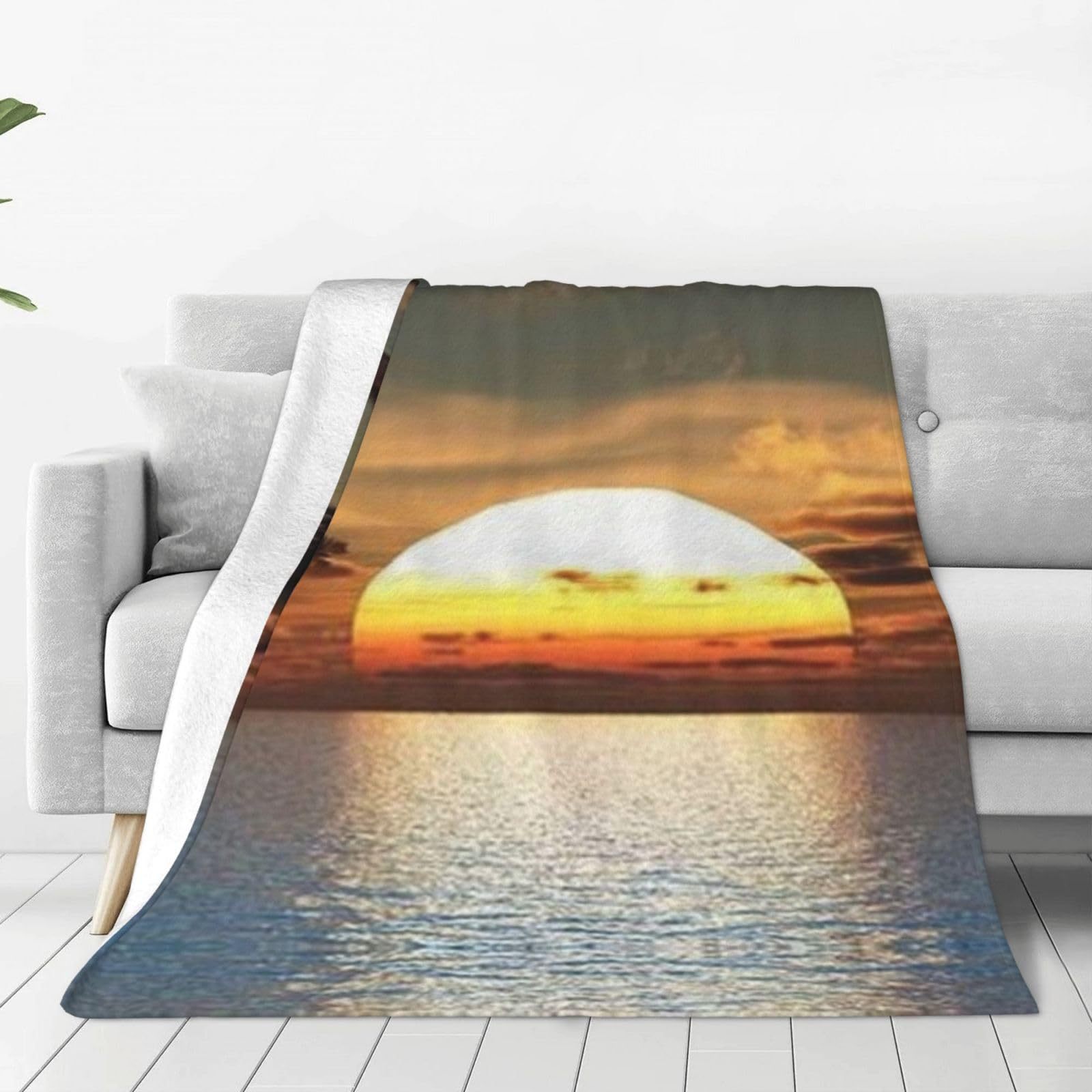 Tropical Ocean Sunrise Printed - Sunrise Home Textiles & Apparel avaliação e preço
