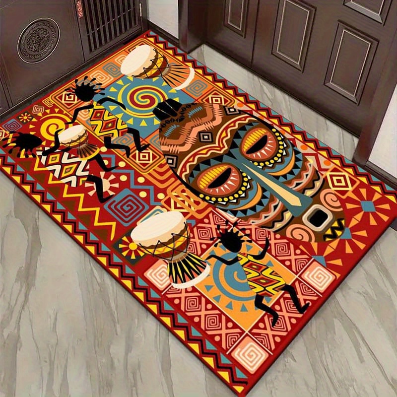 African Art Rug for Cultural D - Home Art Textiles avaliação e preço