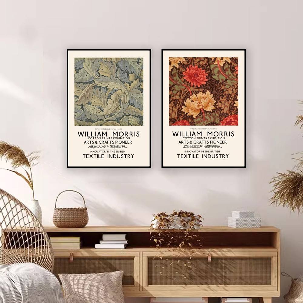 William Morris Vintage Floral  - Home Textiles Exhibition avaliação e preço