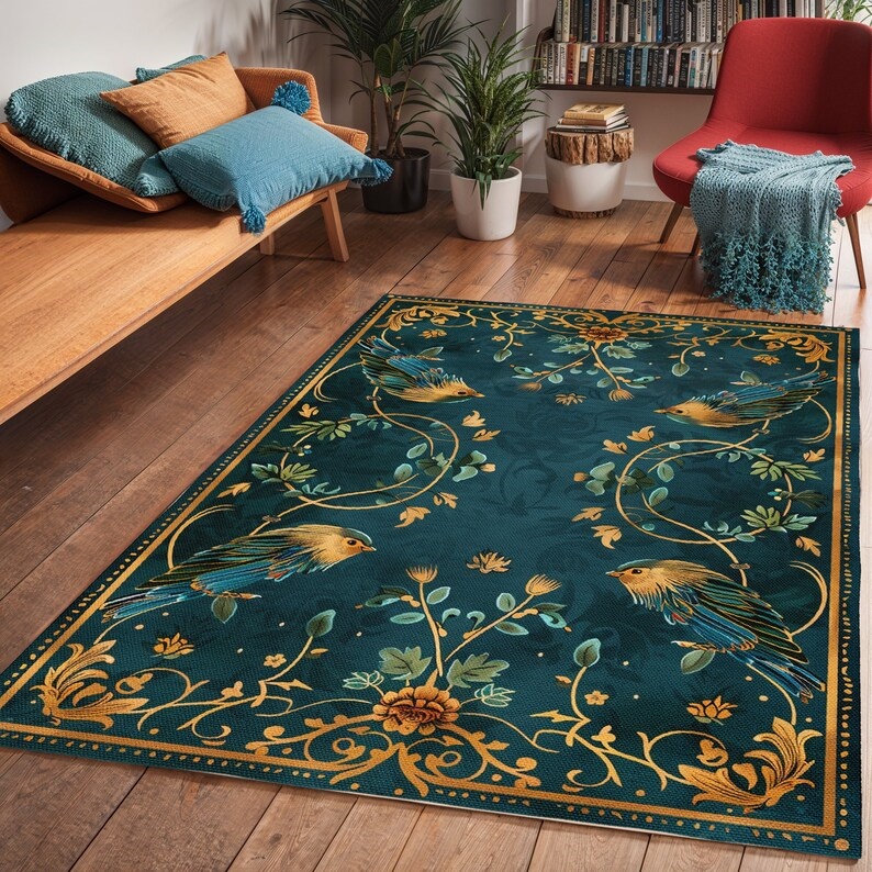 Tiger Kids Area Rug Jungle Tro - Home Art Textiles avaliação e preço