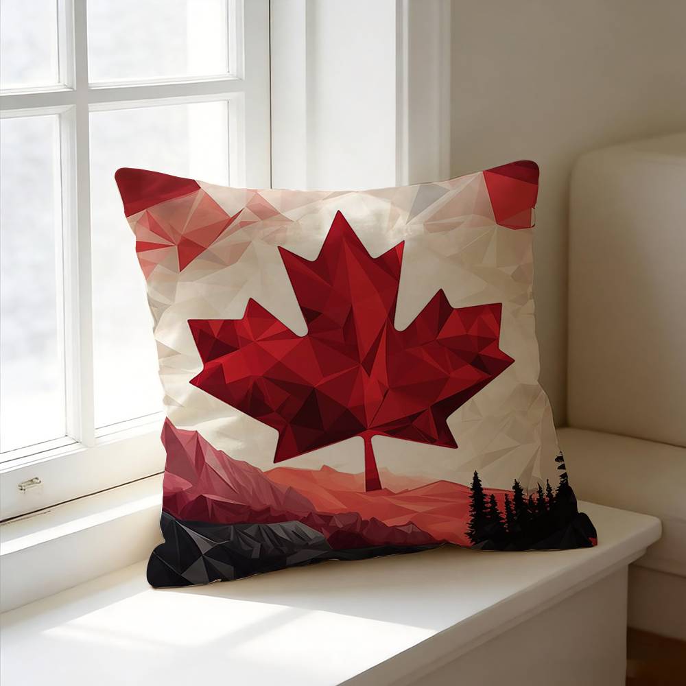 Cool Flag of C-Canada  Square  - Home Textiles Canada avaliação e preço