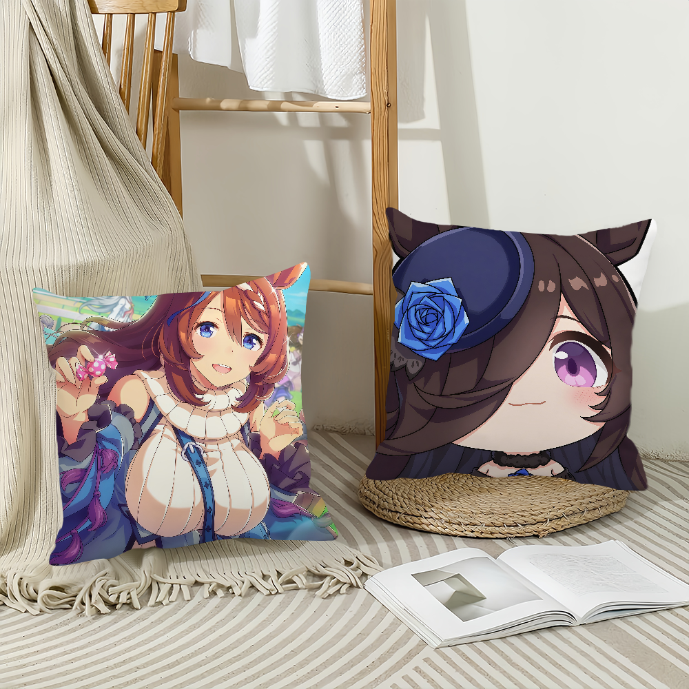 Anime Umamusume Pretty Derby S - Pillow Cover 20X20 avaliação e preço