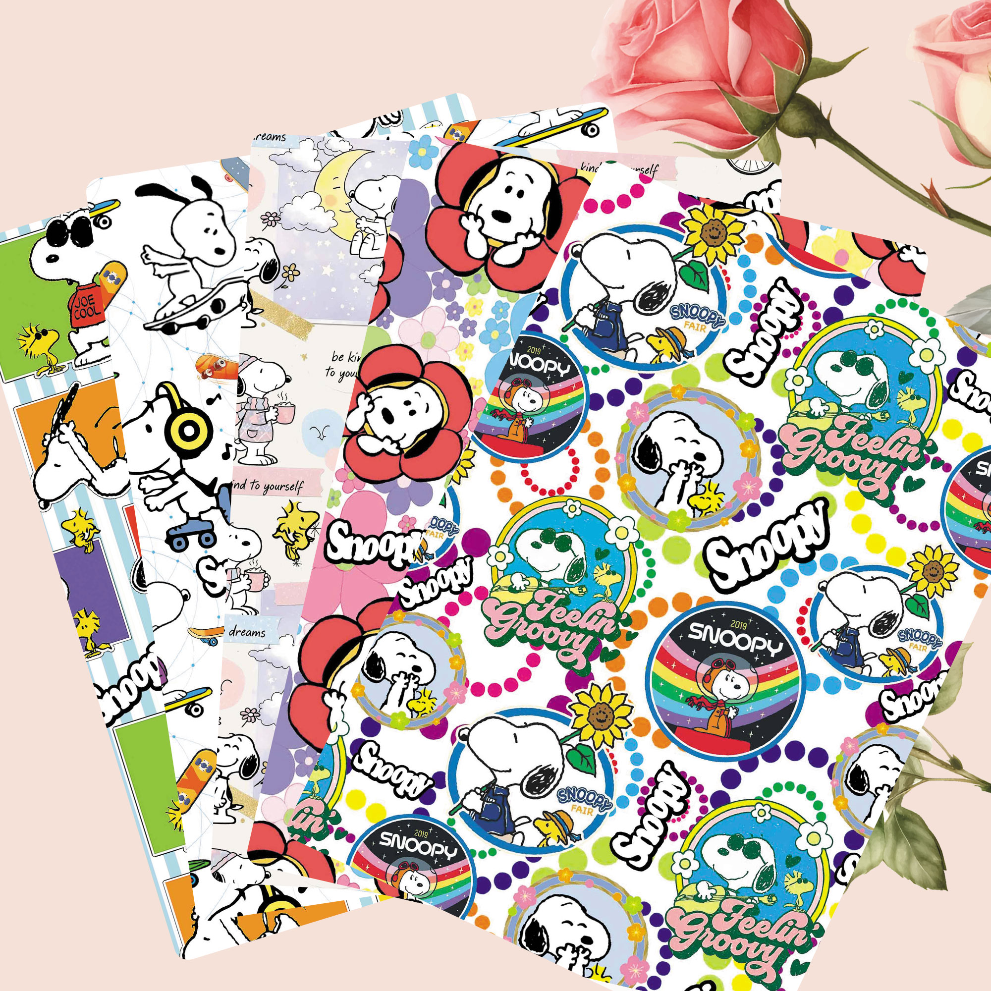 TAKARA TOMY Snoopy fabric140x5 - Home Textiles Curtains avaliação e preço