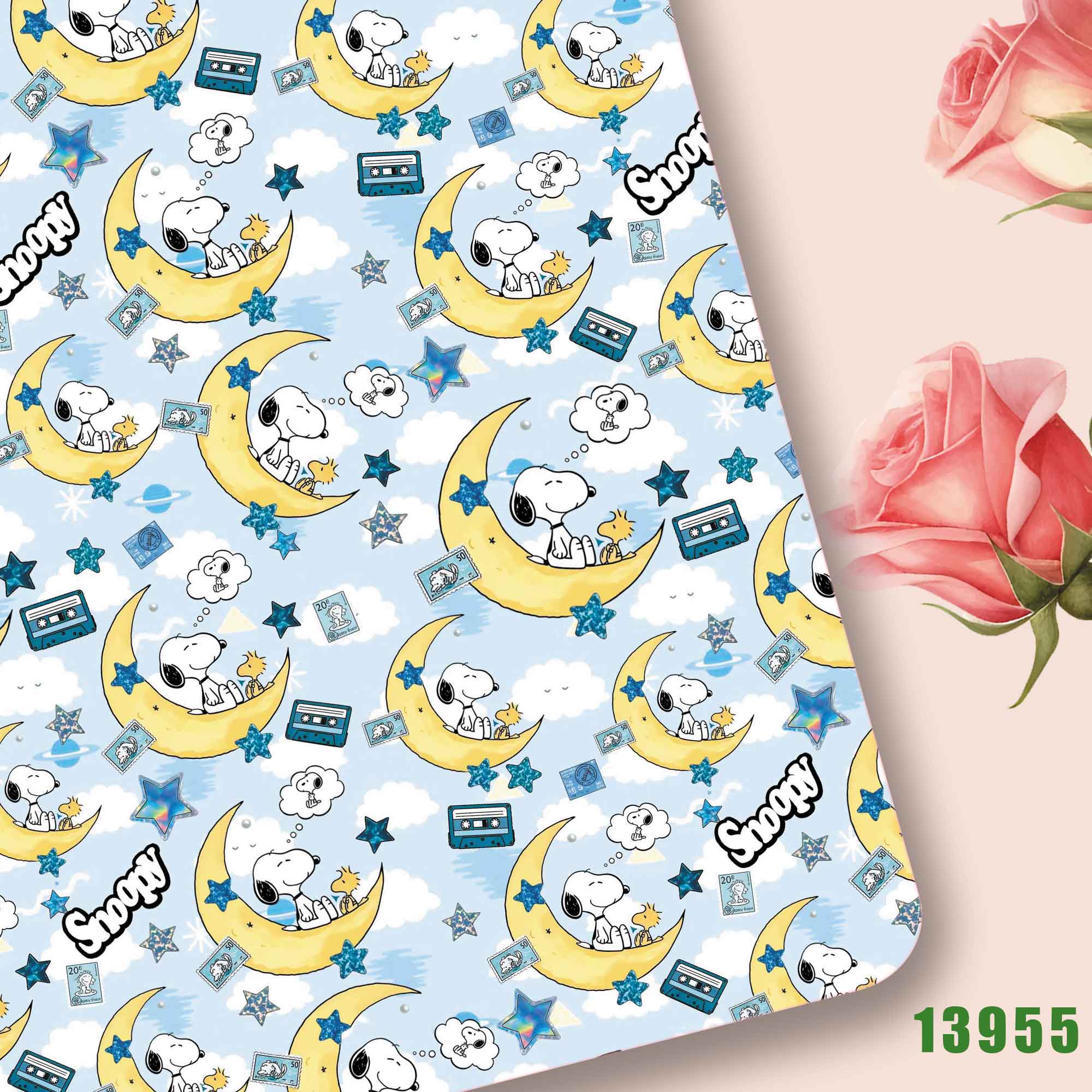 TAKARA TOMY Snoopy fabric140x5 - Home Textiles Curtains avaliação e preço