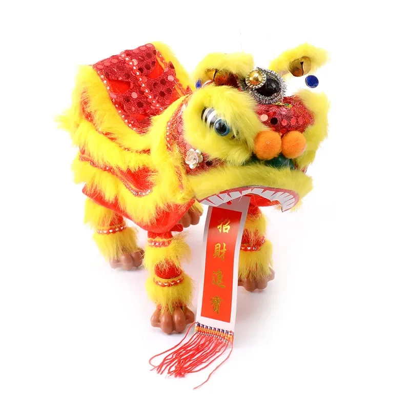 Chinese Style Lion Dance Figur - Home Art Textiles avaliação e preço