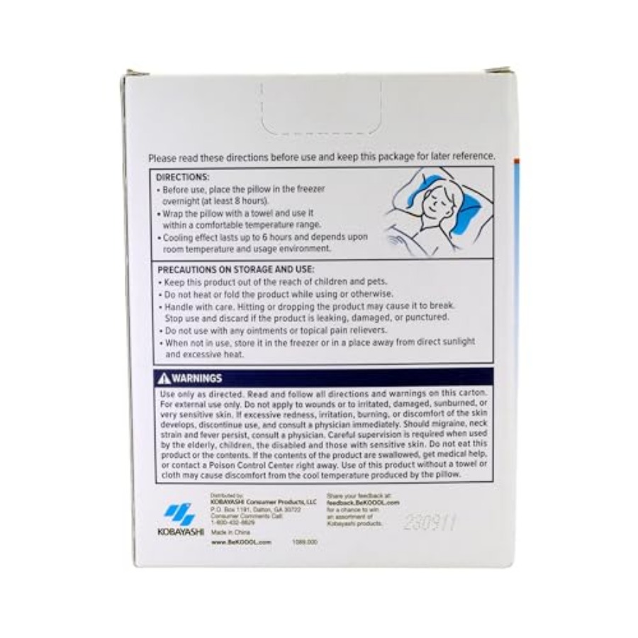 BeKOOOL Cooling Soft Gel Pillo - Cooling Pillow Gel avaliação e preço